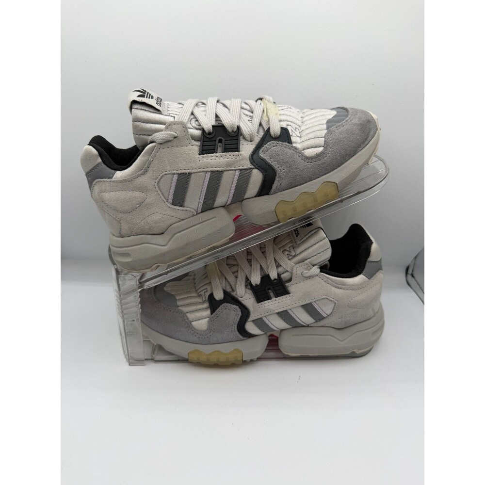 Adidas ZX Torsion Women's Size 6.5 Grey Suede Mesh Boost Sneakers EF4374 Retro